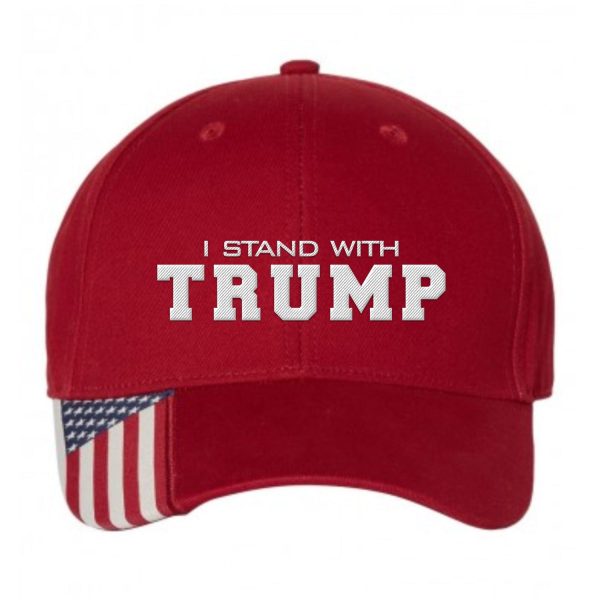 I Stand With TRUMP Embroidery Hat Online Hot Sale - Image 5