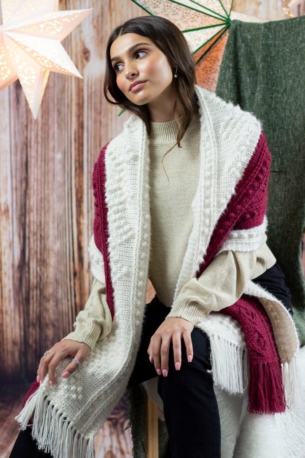 Cinnamon Swirl Stole - Crochet on Sale - Image 2