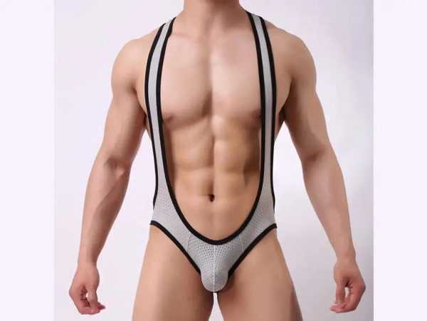 Gay Singlets | Open Butt Body Wresting Singlet Online - Image 3