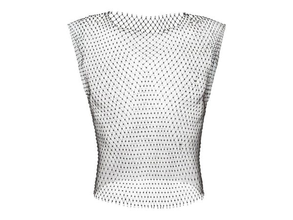 Gay Crop Tops | CLEVER-MENMODE Party See-Through Mesh Crop Top Online Sale - Image 3