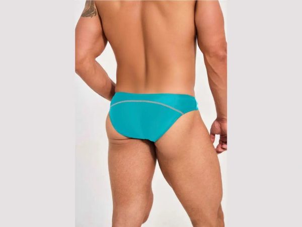 Gay Swim Briefs | AMORESY Swimwear Color Matching Swim Briefs Online now - Image 4