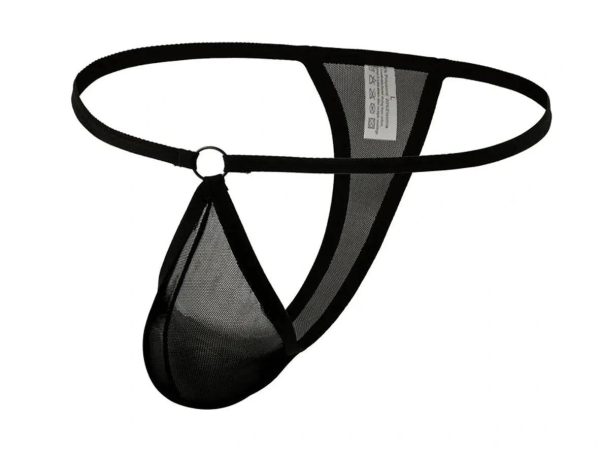 Gay Thongs | Mesh Ring Underwear Thong For Sale - Image 4