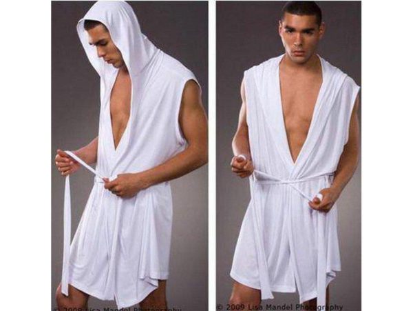 Gay Loungewear | Matching Robe and Brief Set Supply - Image 3