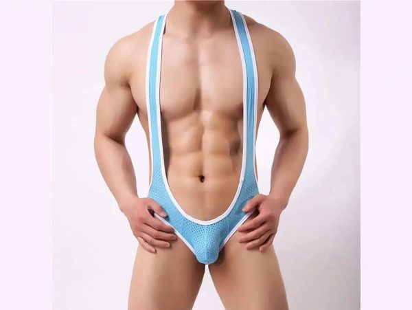 Gay Singlets | Open Butt Body Wresting Singlet Online - Image 5