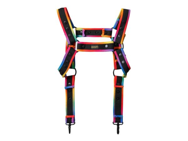 Gay Harness | JOCKMAIL Adjustable Jockstrap Bodysuit Removable Codpiece For Cheap - Image 3
