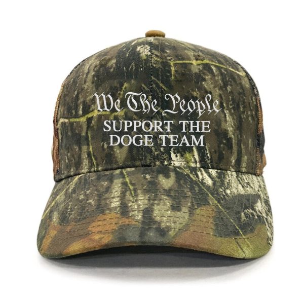 Support The DOGE Team Premium Embroidery Hat For Cheap - Image 2