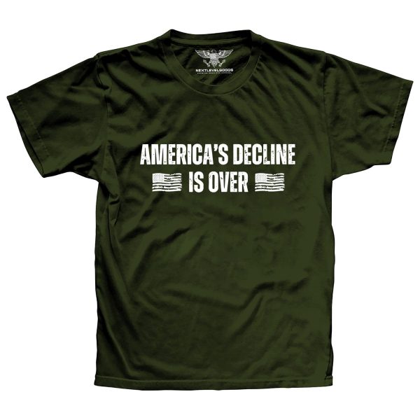 America`s Decline Is Over Premium T-Shirt on Sale - Image 3