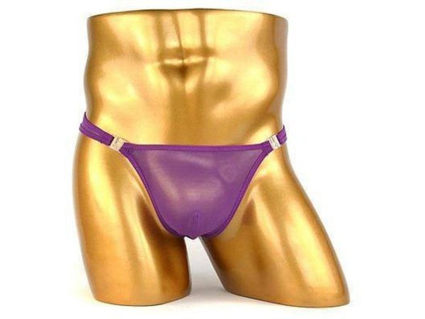 Gay Thongs | BRAVE PERSON Underwear Transparent Snap Easy Access Thongs on Sale - Image 4