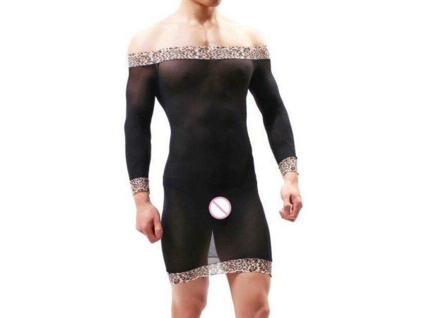 Gay Lingerie | Long Sleeve Male Bodystocking Online