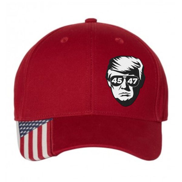 Trump 45 47 Embroidery Hat Cheap - Image 5