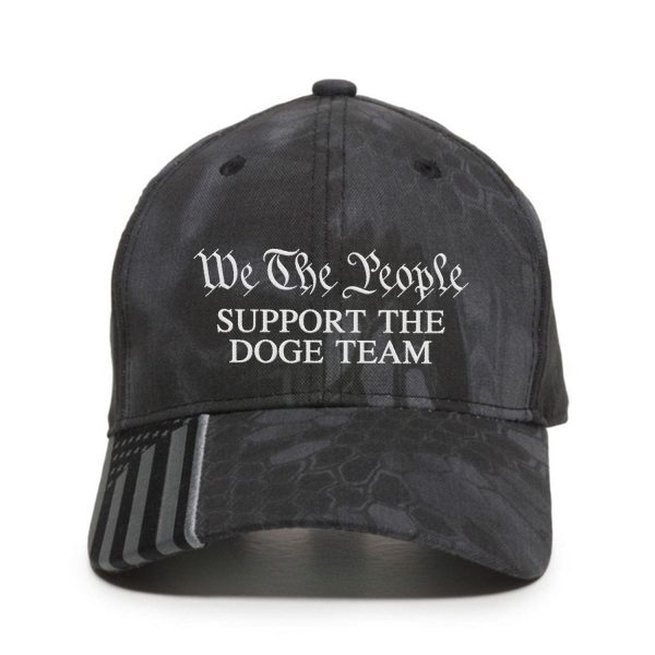 Support The DOGE Team Premium Embroidery Hat For Cheap