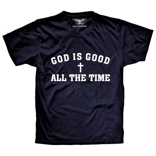 God Is Good All The Time Premium T-Shirt on Sale - Image 2