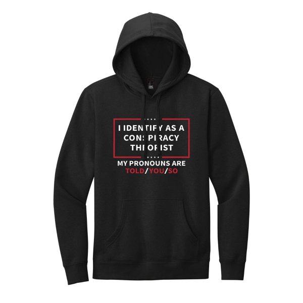 I identify as a conspiracy theorist T-shirt on Sale - Image 3
