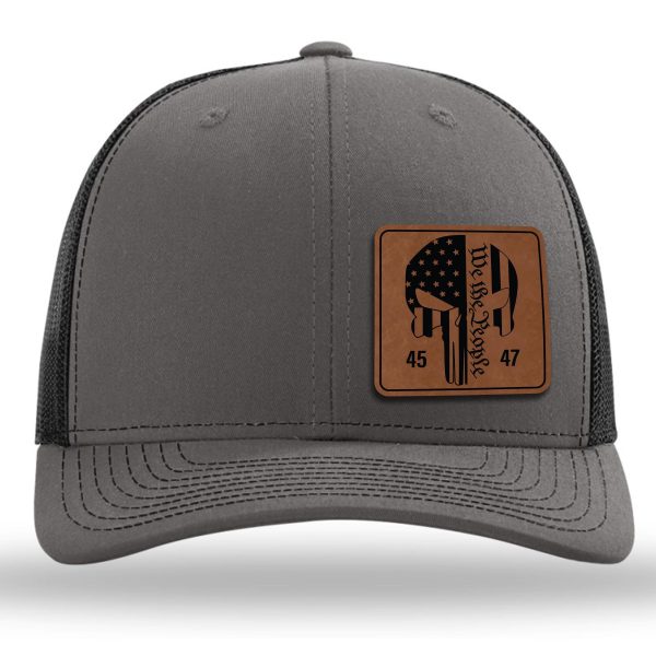 We The People 45 47 Leather Patch Hat Sale - Image 3