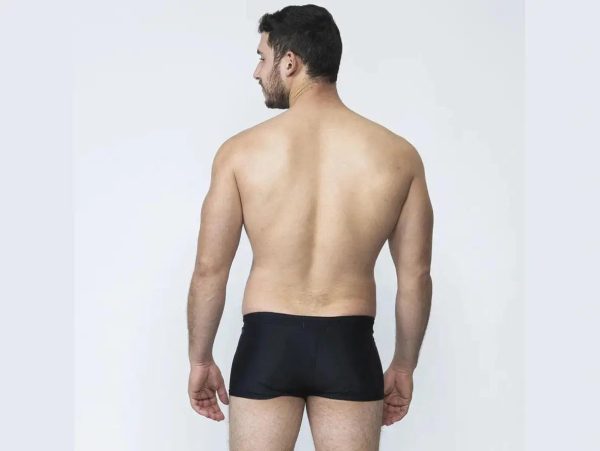 Gay Swim Trunks | TADDLEE Swimwear Contrast Color Square Cut Swim Trunks Cheap - Image 5