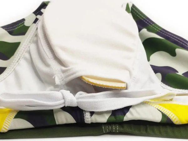 Gay Swim Briefs | UXH Camo Padded Pushup Swim Briefs Online now - Image 5