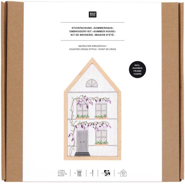Medium Summer House Cross Stitch Kit Fashion - Image 2