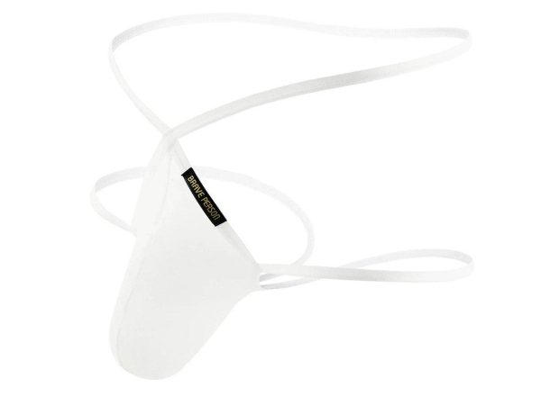 Gay Thongs | BRAVE PERSON Mesh Pure Color Double G-String Online Sale - Image 3